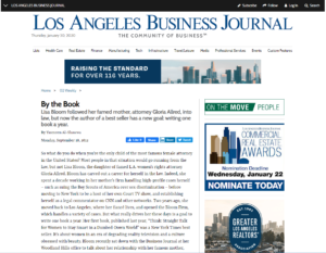 Lisa Bloom in LA Business Journal