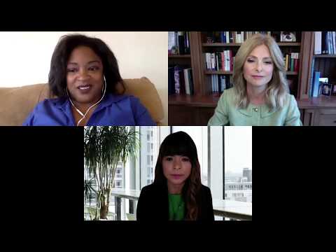Attorneys Lisa Bloom and Sarah Bloom hold press conference for client Nicole Gilley, an African American woman who alleges racial discrimination and retaliation at her job