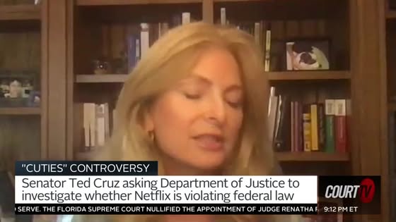 Lisa Bloom appears on Court TV to discuss the sexualization of young girls in the Netflix movie “Cuties”